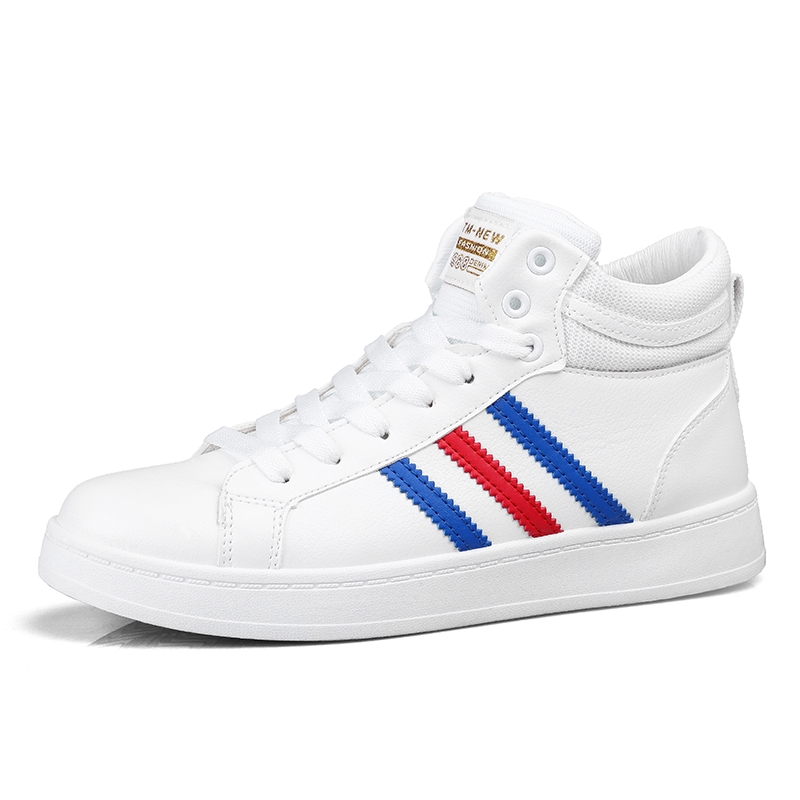 leather sports shoes