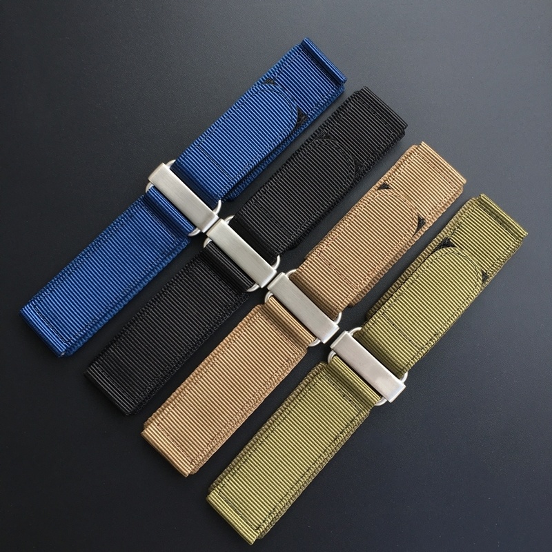 WatchesHigh-quality thickened nylon Velcro watch strap for Bell Ross ...