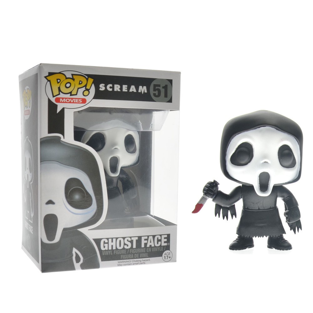 Funko pop scream ghost face comic movies tv figure figure collection