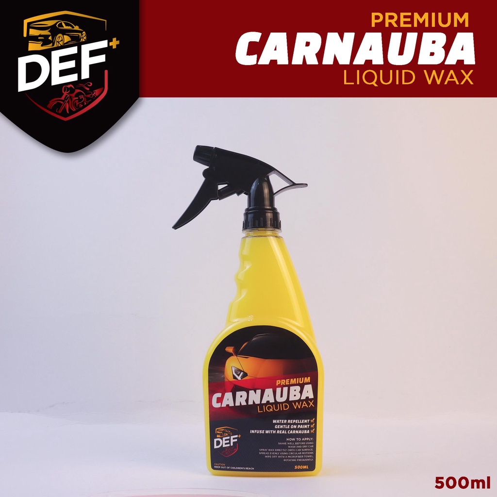 Defendr+ PREMIUM Carnauba Wax with Pure Carnauba Liquid Wax 500ml