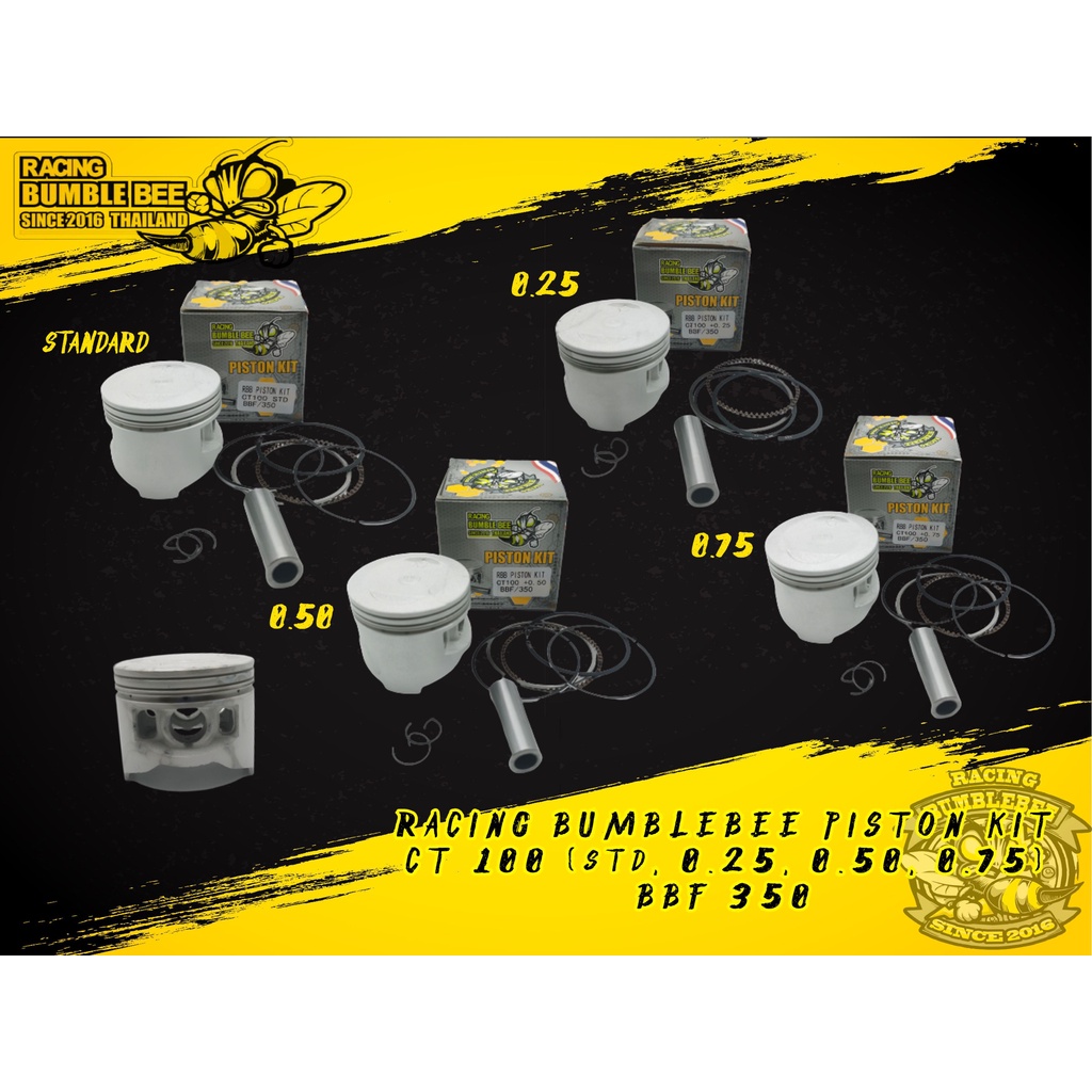 Piston Kit Set Ct100 Shopee Philippines