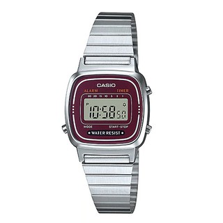 casio ladies silver watch