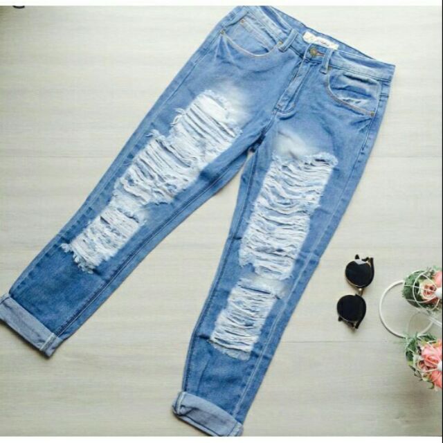 pantalon jeans boyfriend
