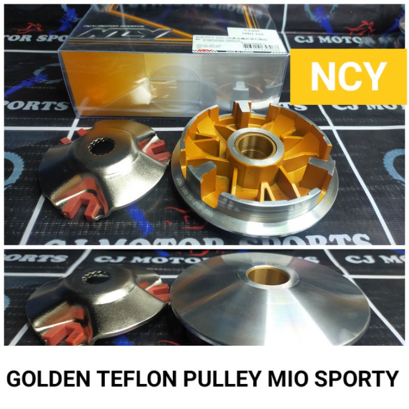 MIO SPORTY PULLEY SET WITH SLIDE PIECE AND BACK PLATE NCY Shopee