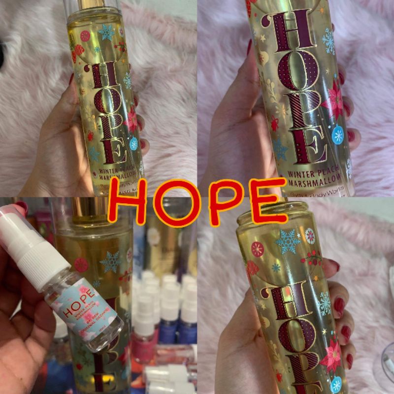 Hope winterpeach marshmallow Shopee Philippines