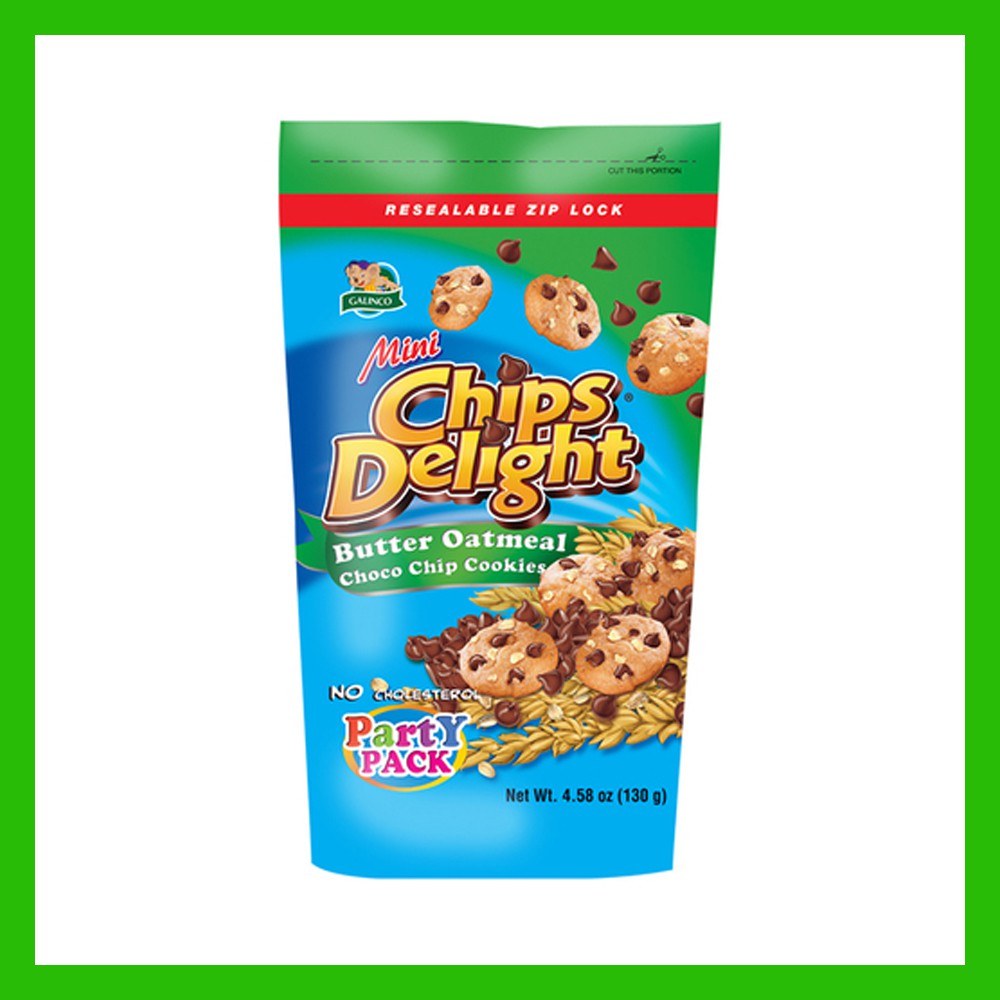 Chips Delight Mini Chocolate Chip Cookies 130g Shopee Philippines