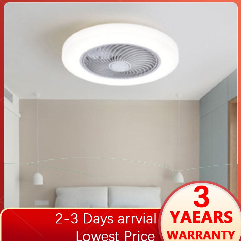 【Warranty】Silent Ceiling Fan Light Invisible Ceiling Fan With Light
