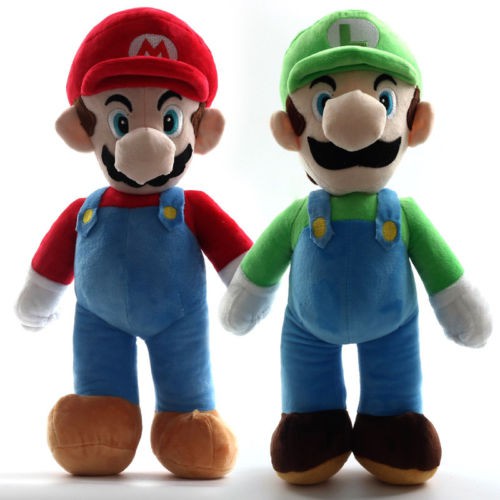 super mario bros plushies