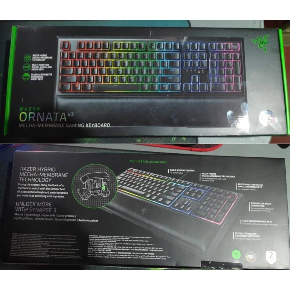 Razer Ornata v2 Hybrid Chroma Mecha-Membrane Gaming Keyboard | Shopee  Philippines