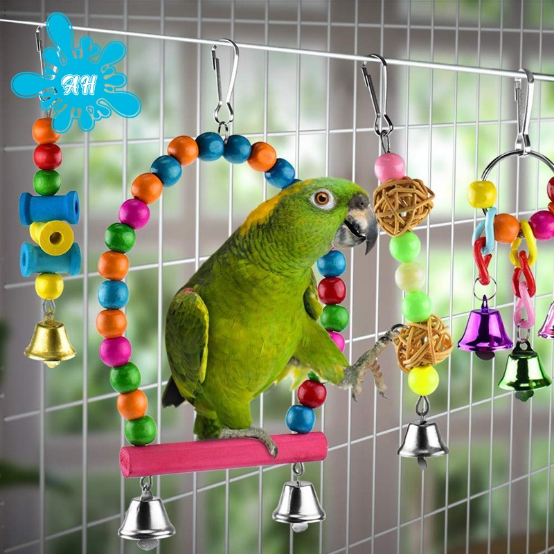 hanging bird cage for parakeets