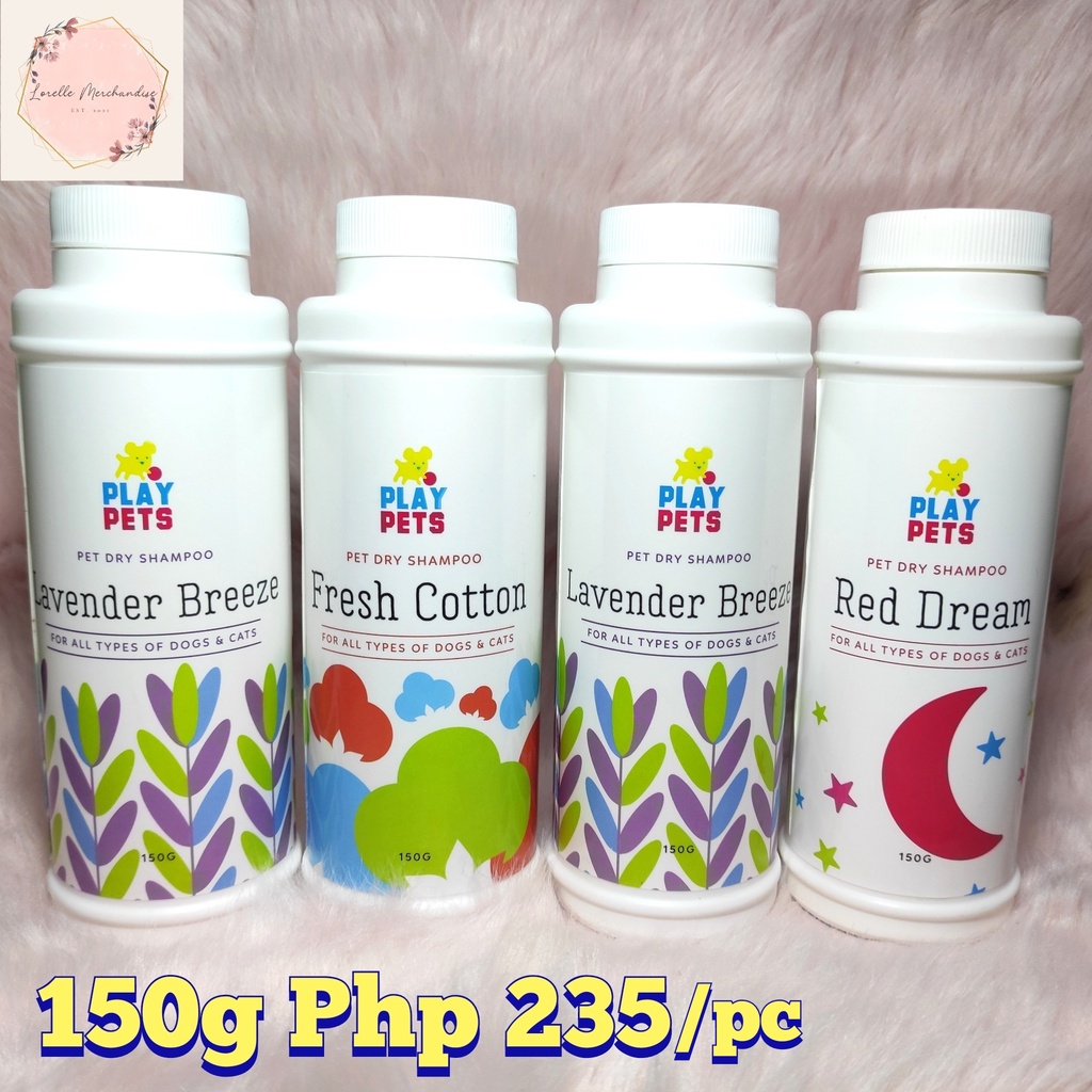 PlayPets Dry Shampoo 150g | Shopee Philippines