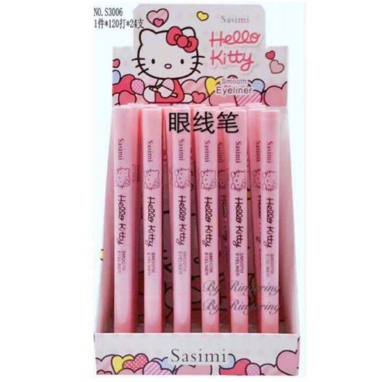 MINISO Hello Kitty Eyeliner Double End Thick And Thin Eyeliner Liquid ...