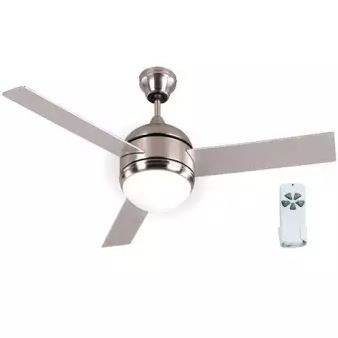 Canarm Calibre Ceiling Fan Brushed Nickel Cf48cal3bn