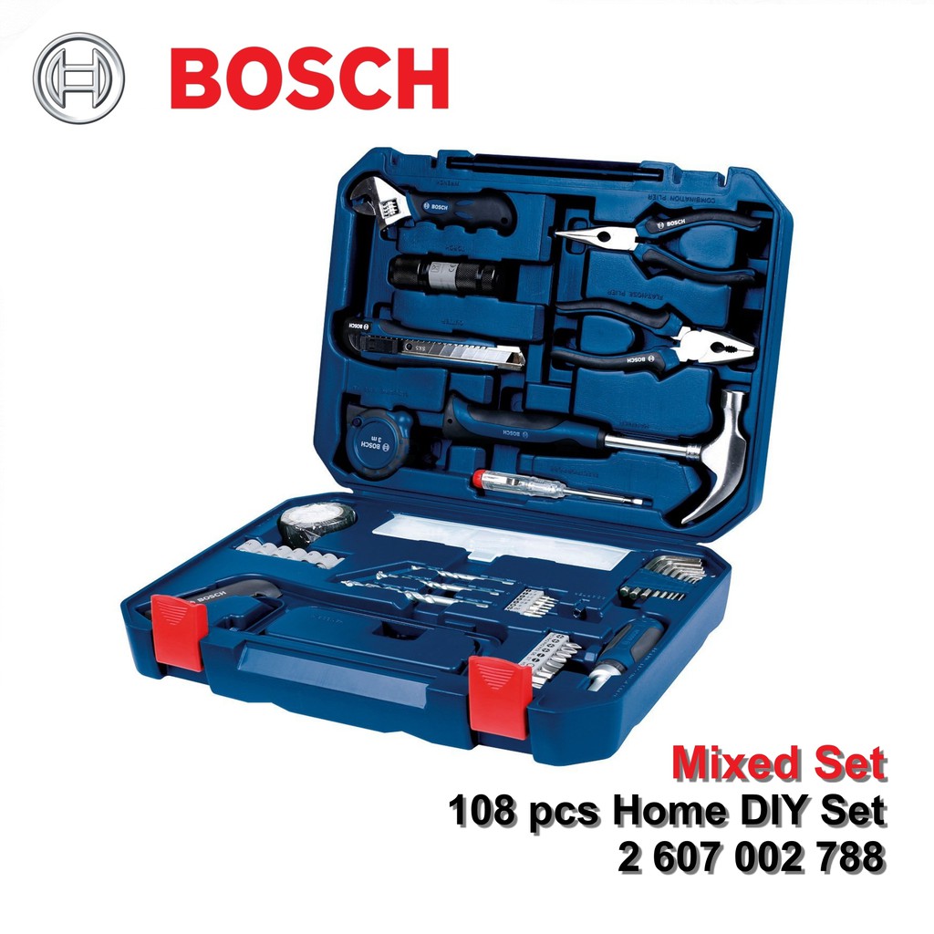 Bosch Carpentry Tools 108 pcs Home DIY Tools Set Shopee Philippines