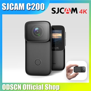 SJCAM C200 1.28”IPS Screen Mini Thumb Camera 4K 60FPS H.264 IMX335 16MP 2.4GHz WiFi 40M waterproof