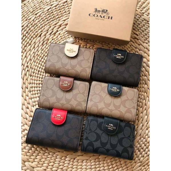 coach dahlia wallet