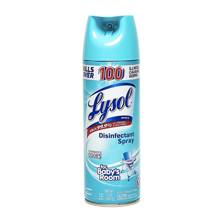 Lysol Disinfectant Spray for Baby's Room 340g | Shopee Philippines