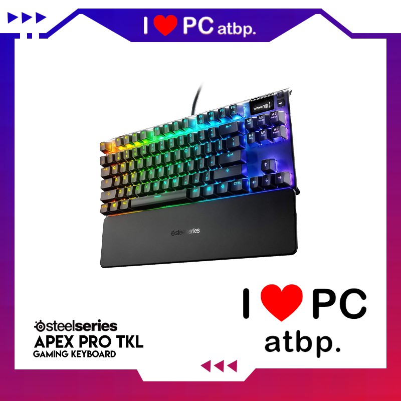 Steelseries Apex Pro Tkl Gaming Keyboard Omnipoint Adjustable Mechanical Switch Oled Smart Display Shopee Philippines