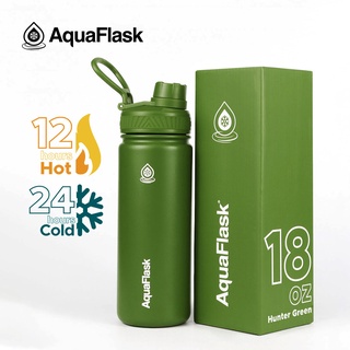 small aqua flask
