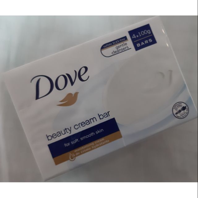 Dove Beauty Cream Soap Bar 4 Pcs X 100g Sold Per Pack Shopee