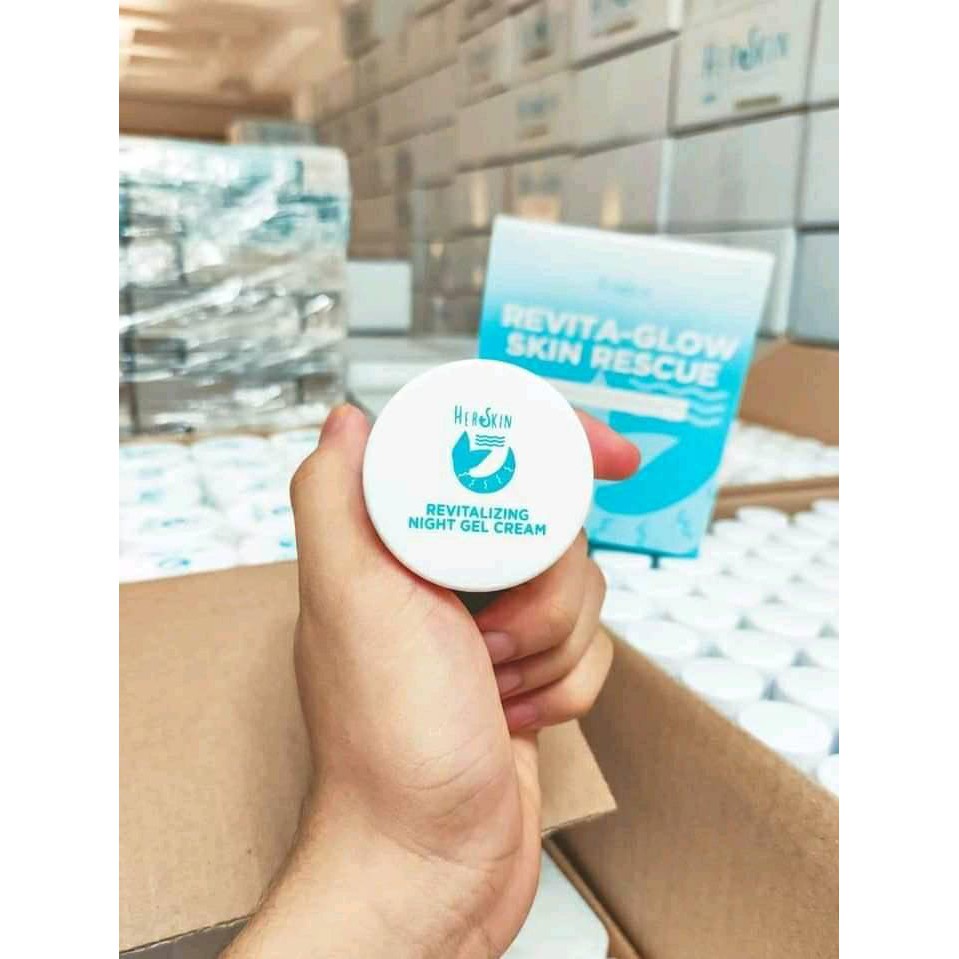 Her Skin Revitalizing Night Gel Cream| Cod With Freebie| Simply Jhade Ph