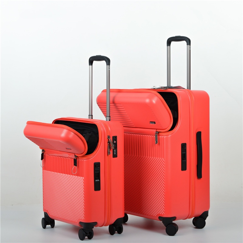 Japanese style fashion front opening rolling luggage boarding brand