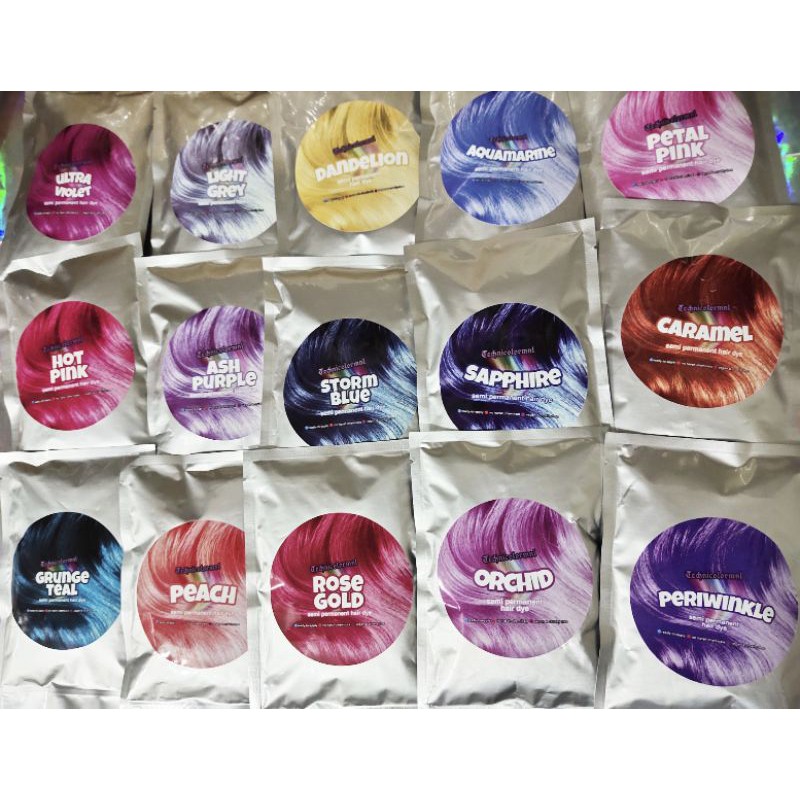 Grunge Teal Technicolor Hair Semi Permanent 80ml Shopee Philippines