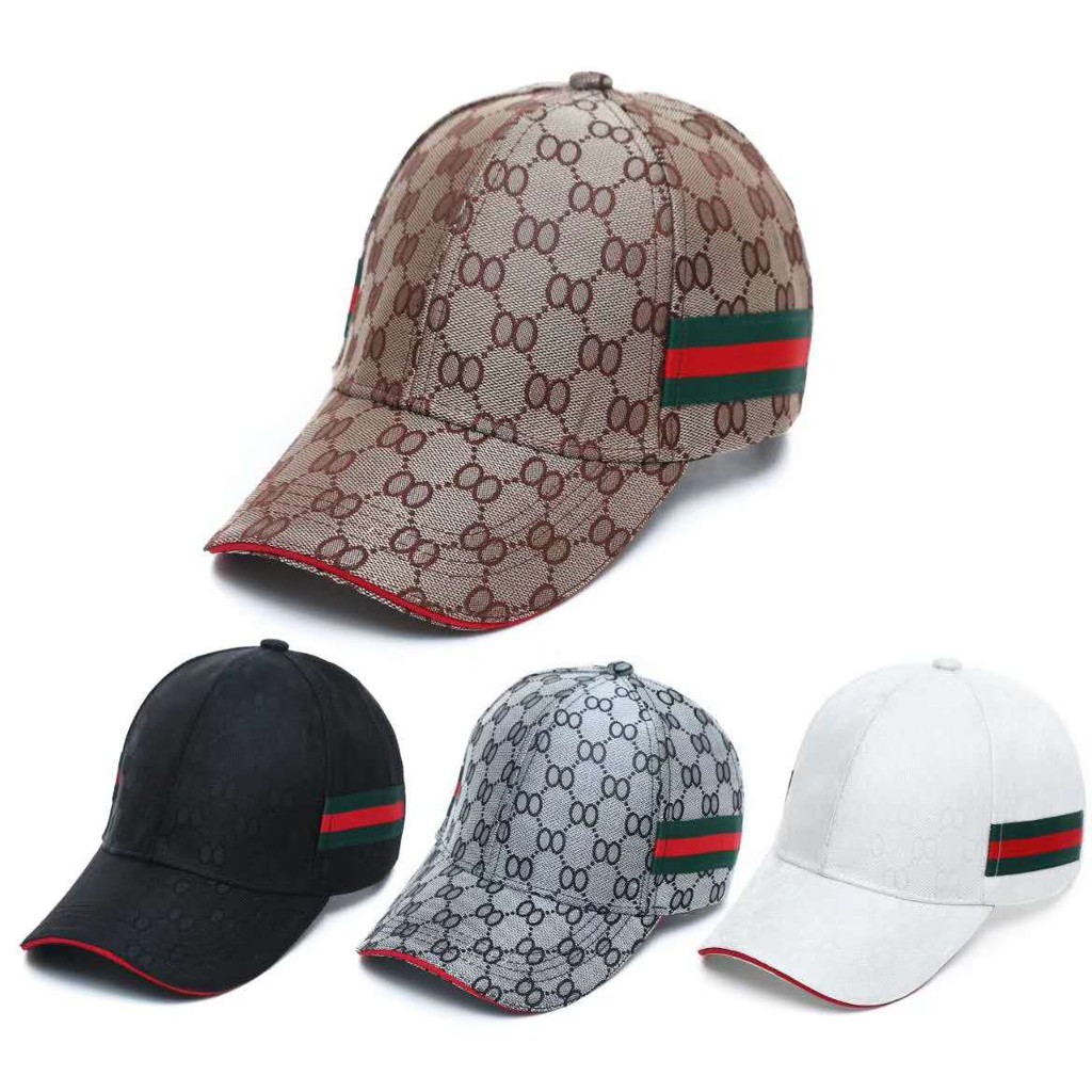 New Gucci fashion baseball cap men women sportsHat Travel and trip sunshade  Hat | Shopee Philippines