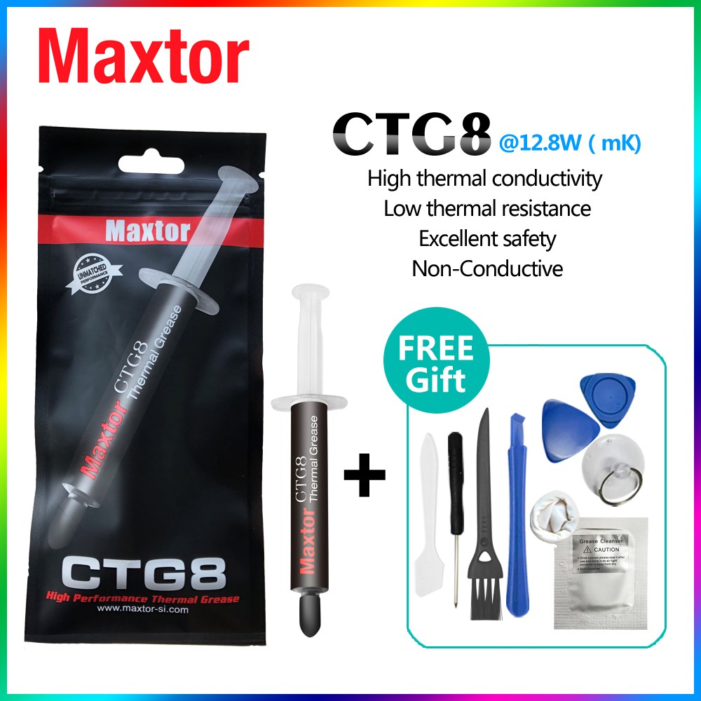 Maxtor CTG8D 12.8W/mk Thermal Paste Laptop PC Motherboard Desktop CPU