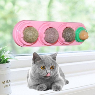 Pet Catnip Toys Edible Catnip Ball Safety Healthy Cat Mint Cats Home Chasing Game Toy Products Clean Teeth The Stomach