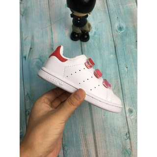 Adidas Stan Smith  leather  for kids shoes  girl's  running shoes  pink  READY STOCK #2