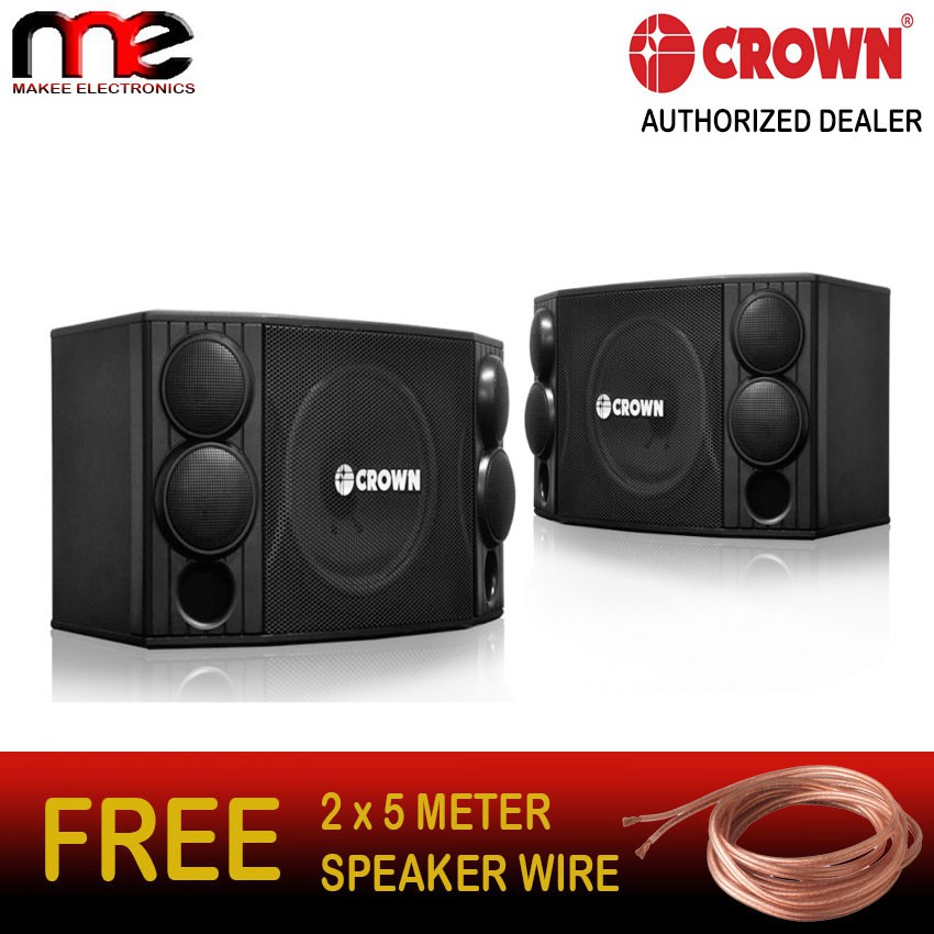 crown karaoke speaker