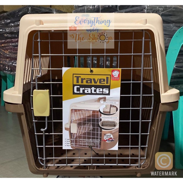large pet travel crate