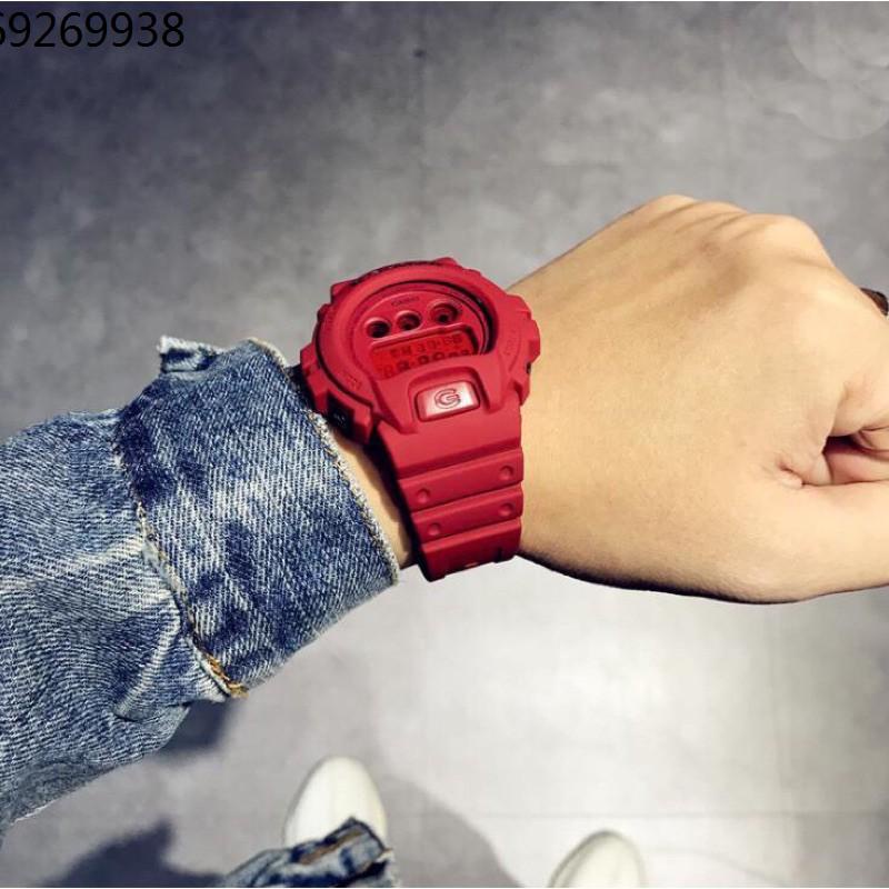 g shock watch COD Matte Black & Matte Red DW- 6900 Casio Gshock OEM watch