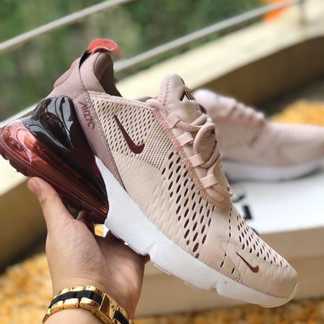 rose gold nike 270