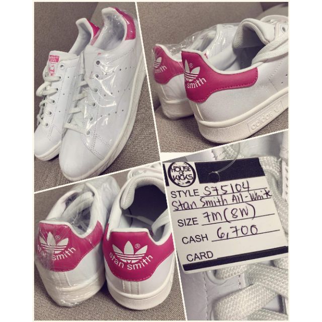 stan smith pink tab