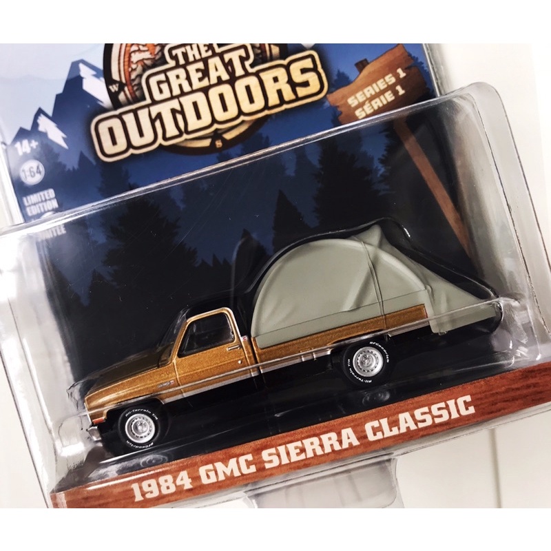 (Ready Stock) Greenlight The Great Outdoors 1984 GMC Sierra Classic