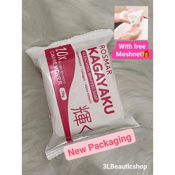 (ONHAND) Original Rosmar Kagayaku Soap 10x Instant Whitening Scar