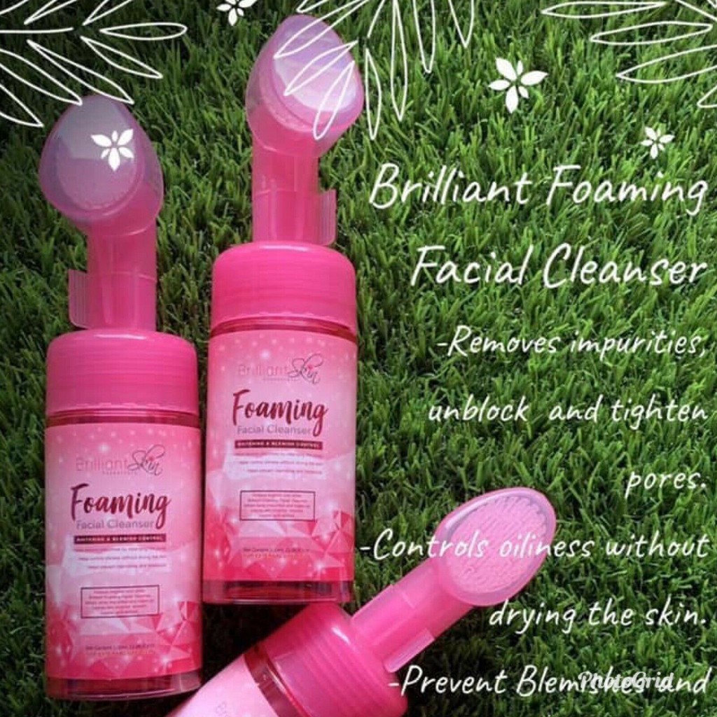 Brilliant Skin Foaming Facial Cleanser 100ml Cleanses Skin Keeping It