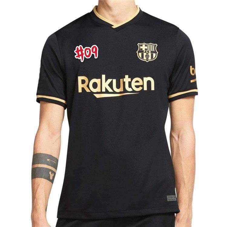 black and gold nike soccer jersey