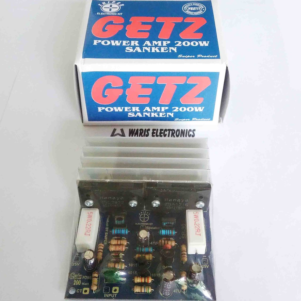 Getz 200W Mono Power Amplifier Module 18V - 25V for Sound System ...