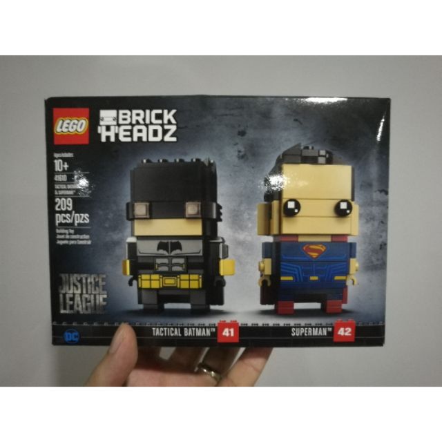 batman superman brickheadz