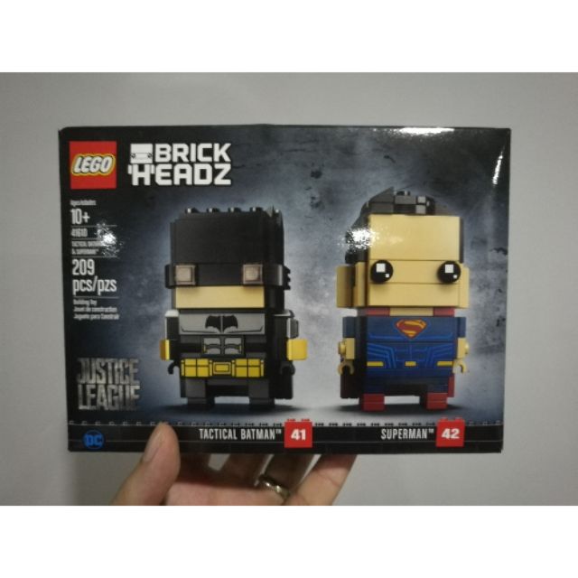 lego brickheadz batman superman