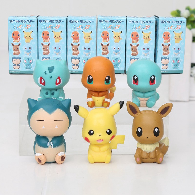 snorlax pikachu figure