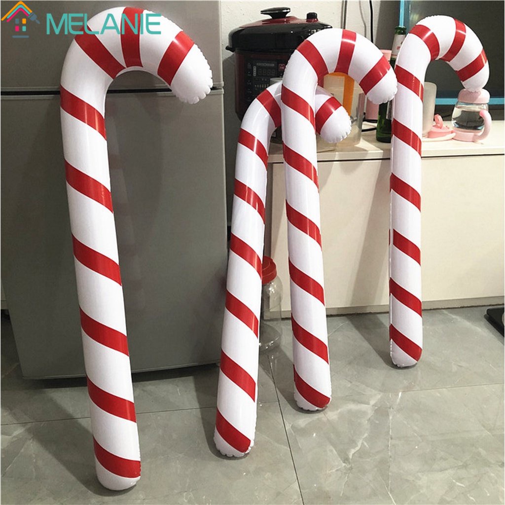 Inflatable Candy Canes Christmas Canes Balloons Outdoor Candy Canes