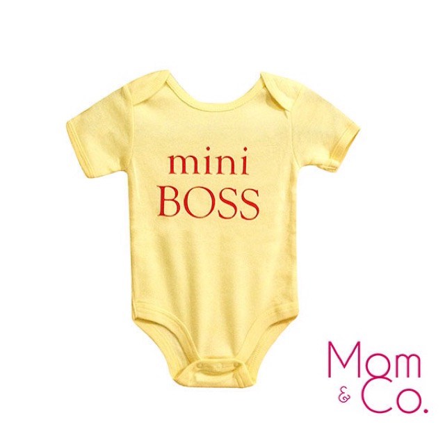 mini boss onesie