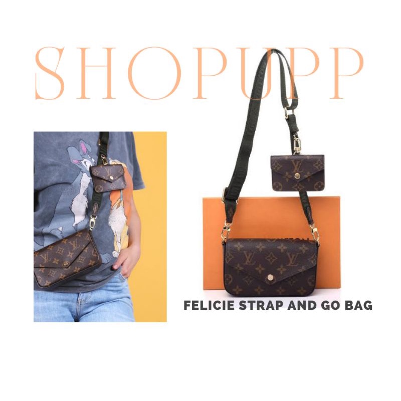L*V Felicie Strap and Go WOC Bag Mirror Copy | Shopee Philippines