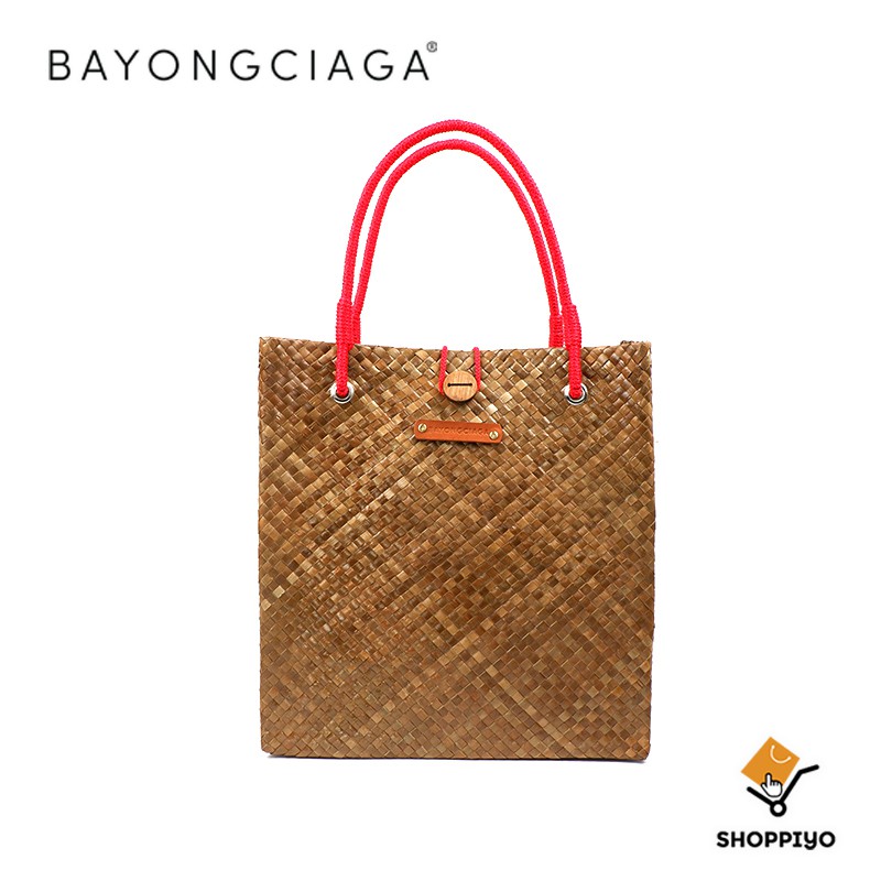 Bayongciaga Native Banig Pop Bag Shopee Philippines