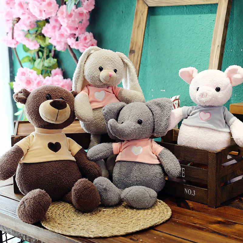 small animal soft toys