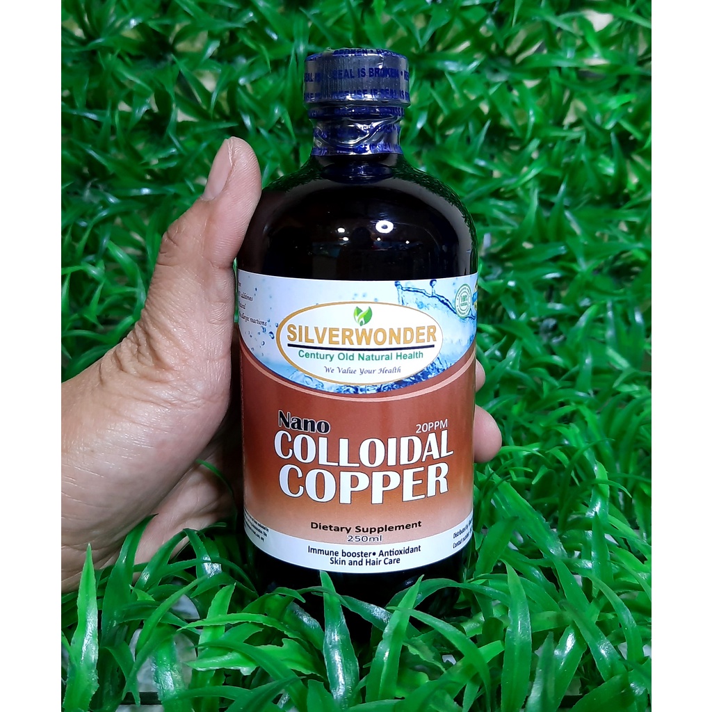 250ml Silverwonder Colloidal Copper for Hair & Skin (Pure) Shopee